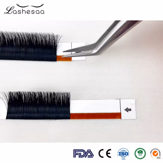 Mengfan China 3D Faux Mink Lashes Manufacturing 0.05 0.07 Volume Eyelash Extension Lashes Easy to Fan Individual Eyelash Extension Easy Fan Eyelashe Extension